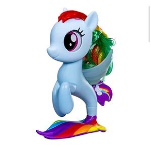 2017 MLP My Little Pony: The Movie "RAINBOW DASH" Seapony 10” NEW